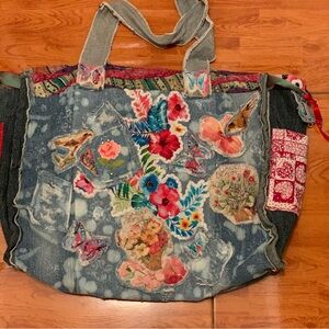 Handmade Boho Tote Bag